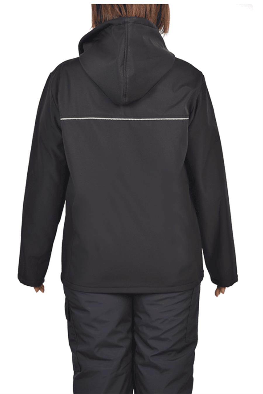 Softshell Mont Kapşonlu Su ve Soğuk Geçirmez Unisex